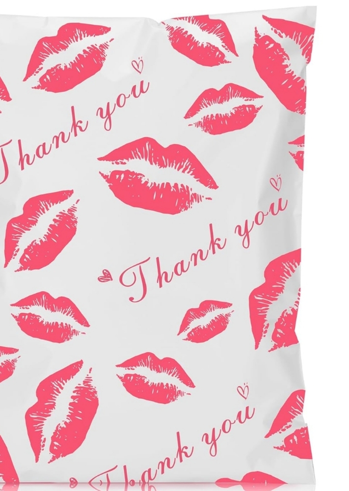 20ct 6x9 thank you 💋 polymailers